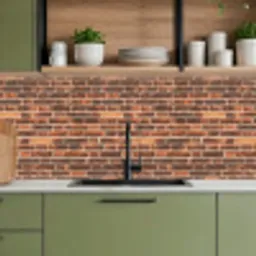 Bakstenen - Oud - Muur - Verkleuring keuken achterwand 2 middel 871 -sfeer3