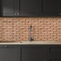 Bakstenen - Rechthoekig - Rood - Muur keuken achterwand 2 middel 871 -sfeer1