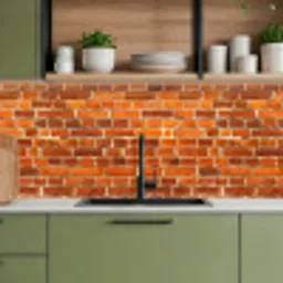 Bakstenen - Muur - Rood keuken achterwand 2 middel 871 -sfeer3