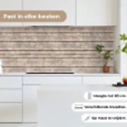 Brocante - Patronen - Hout - Planken keuken achterwand 2 middel 871 -sfeer4_NL