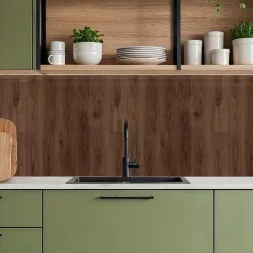 Bruin - Patronen - Hout keuken achterwand 2 middel 871 -sfeer3