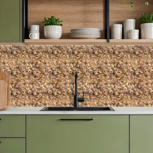 Bruin - Roze - Graniet keuken achterwand 2 middel 871 -sfeer3