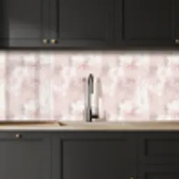 Penseelstrepen - Verbleekte - Roze keuken achterwand 2 middel 871 -sfeer1