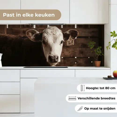 Kalf - Oormerk - Houten stal keuken achterwand 2 middel -sfeer4_NL