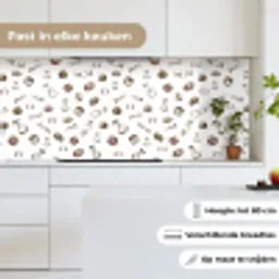 Snoep - Vintage - Chocolade - Design keuken achterwand 2 middel 871 -sfeer4_NL