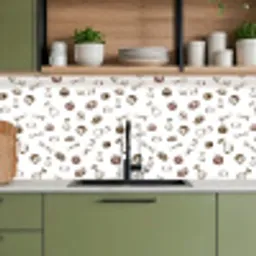 Snoep - Vintage - Chocolade - Design keuken achterwand 2 middel 871 -sfeer3