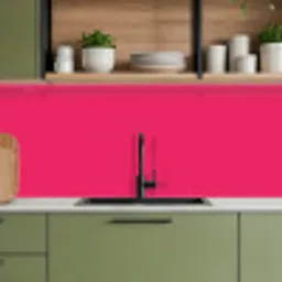 Karmijn - Kleuren - Palet - Roze keuken achterwand 2 middel 871 -sfeer3