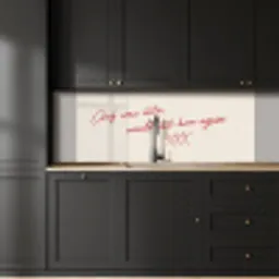 Chef was cute would eat here agian keuken achterwand 2 middel -sfeer1