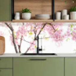 Kersenbloesem - Roze - Bloemen - Sakura - Natuur keuken achterwand 2 middel -sfeer3