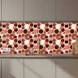 Cirkels - Modern - Kleurrijk keuken achterwand 2 middel 871 zz_3dshopping