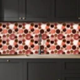 Cirkels - Modern - Kleurrijk keuken achterwand 2 middel 871 -sfeer1