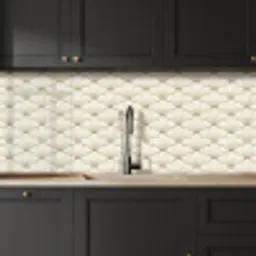 Klassiek - Art - Beige keuken achterwand 2 middel 871 -sfeer1