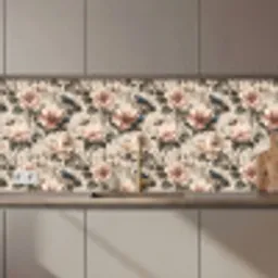 Klassiek - Vogels - Kleurrijk keuken achterwand 2 middel 871 zz_3dshopping
