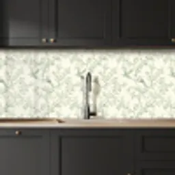 Klassiek - Vogels - Groen keuken achterwand 2 middel 871 -sfeer1