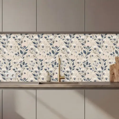 Klassiek - Botanisch - Kleurrijk keuken achterwand 2 middel 871 zz_3dshopping