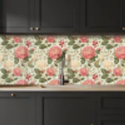 Klassiek - Botanisch - Veelkleurig keuken achterwand 2 middel 871 -sfeer1