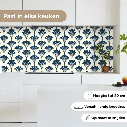 Klassiek - Motief - Blauw keuken achterwand 2 middel 871 -sfeer4_NL