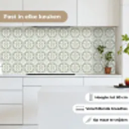Klassiek - Pastel - Bloemaccent keuken achterwand 2 middel 871 -sfeer4_NL