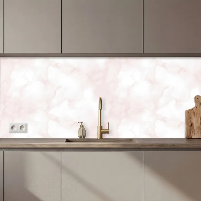 Wolkenstructuur - Roze - Marmer keuken achterwand 2 middel 871 zz_3dshopping