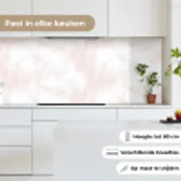 Wolkenstructuur - Roze - Marmer keuken achterwand 2 middel 871 -sfeer4_NL