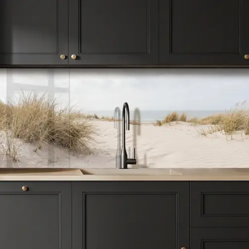 Wolken - Duinlandschap - Zand keuken achterwand 2 middel -sfeer1