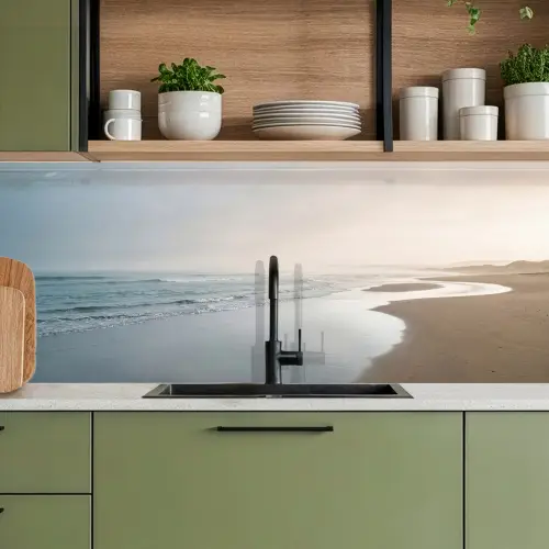 Kustlijn - Strand - Oceaan keuken achterwand 2 middel -sfeer3