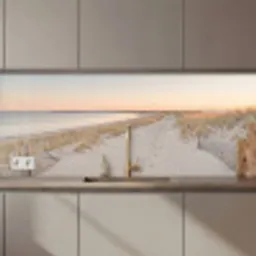 Kustlijn - Horizon - Hek keuken achterwand 2 middel zz_3dshopping