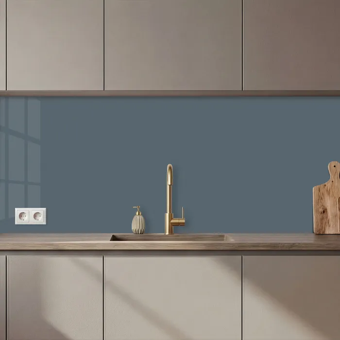Kleuren - Blauw - Interieur keuken achterwand 2 middel 871 zz_3dshopping