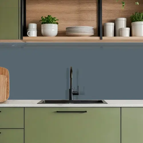 Kleuren - Blauw - Interieur keuken achterwand 2 middel 871 -sfeer3