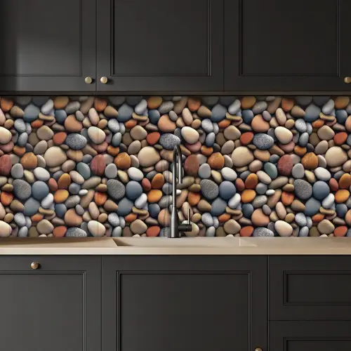 Kleuren - Matte - Stenen keuken achterwand 2 middel 871 -sfeer1