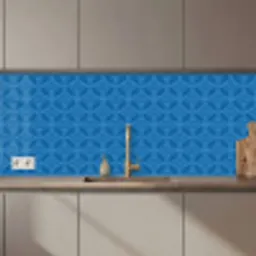 Kompas - Blauw - Patronen keuken achterwand 2 middel 871 zz_3dshopping