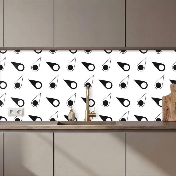 Kompas - Patronen - Reizen keuken achterwand 2 middel 871 zz_3dshopping