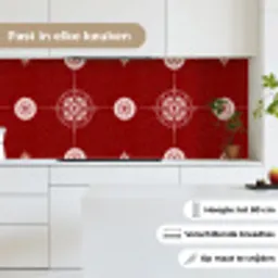 Kompas - Reizen - Patronen keuken achterwand 2 middel 871 -sfeer4_NL