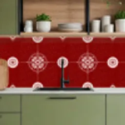 Kompas - Reizen - Patronen keuken achterwand 2 middel 871 -sfeer3