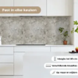 Beton  - Grijs - Muur keuken achterwand 2 middel 871 -sfeer4_NL