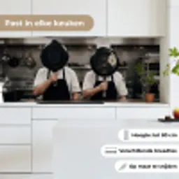 Koks - Koekenpannen - Keuken keuken achterwand 2 middel -sfeer4_NL