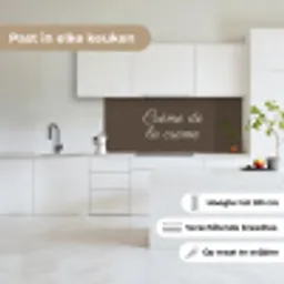 Creme de la creme keuken achterwand 2 middel -sfeer4_NL