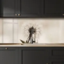 Paardenbloem - Minimalistisch - Wit keuken achterwand 2 middel -sfeer1