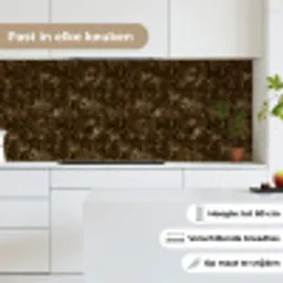 Donker - Graniet - Bruin keuken achterwand 2 middel 871 -sfeer4_NL