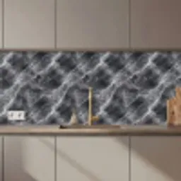 Donkergrijs - Bliksem - Marmer keuken achterwand 2 middel 871 zz_3dshopping