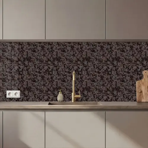 Donker - Grijs - Patroon keuken achterwand 2 middel 871 zz_3dshopping