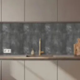 Donkergrijs - Ruw - Beton keuken achterwand 2 middel 871 zz_3dshopping