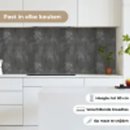 Donkergrijs - Ruw - Beton keuken achterwand 2 middel 871 -sfeer4_NL