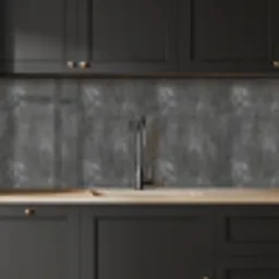 Donkergrijs - Ruw - Beton keuken achterwand 2 middel 871 -sfeer1