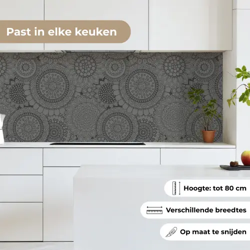 Design - Bohemian - Zonnebloem keuken achterwand 2 middel 871 -sfeer4_NL