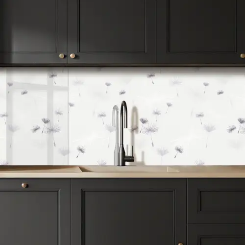 Design - Paardenbloem - Bloemen keuken achterwand 2 middel 871 -sfeer1
