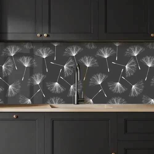 Design - Paardenbloem - Plant keuken achterwand 2 middel 871 -sfeer1