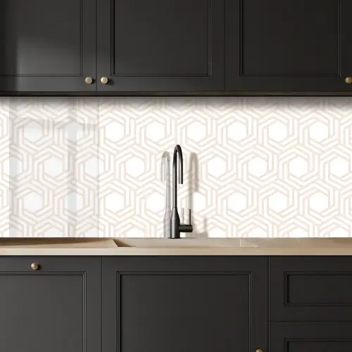 Design - Geometrie - Patroon keuken achterwand 2 middel 871 -sfeer1