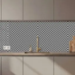 Design - Geometrie - Patroon keuken achterwand 2 middel 871 zz_3dshopping