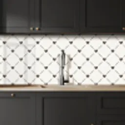 Design - Geometrie - Patroon - Hart keuken achterwand 2 middel 871 -sfeer1